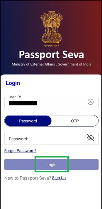 Fill Login Password