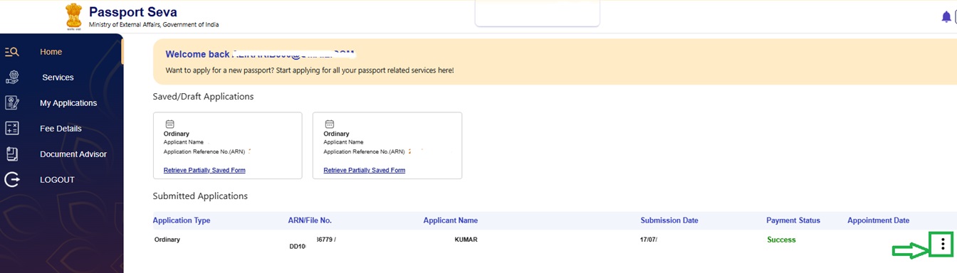 select Application