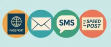 Passport  Email and SMS