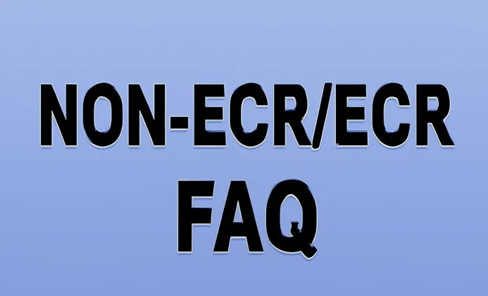 Non-ECR/ECR
